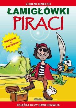 Zdolne dziecko. Łamigłówki. Piraci okładka
