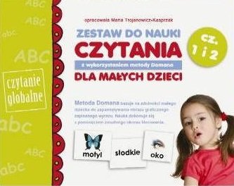 Zestaw do nauki czytania dla małych dzieci 0-6 lat okładka