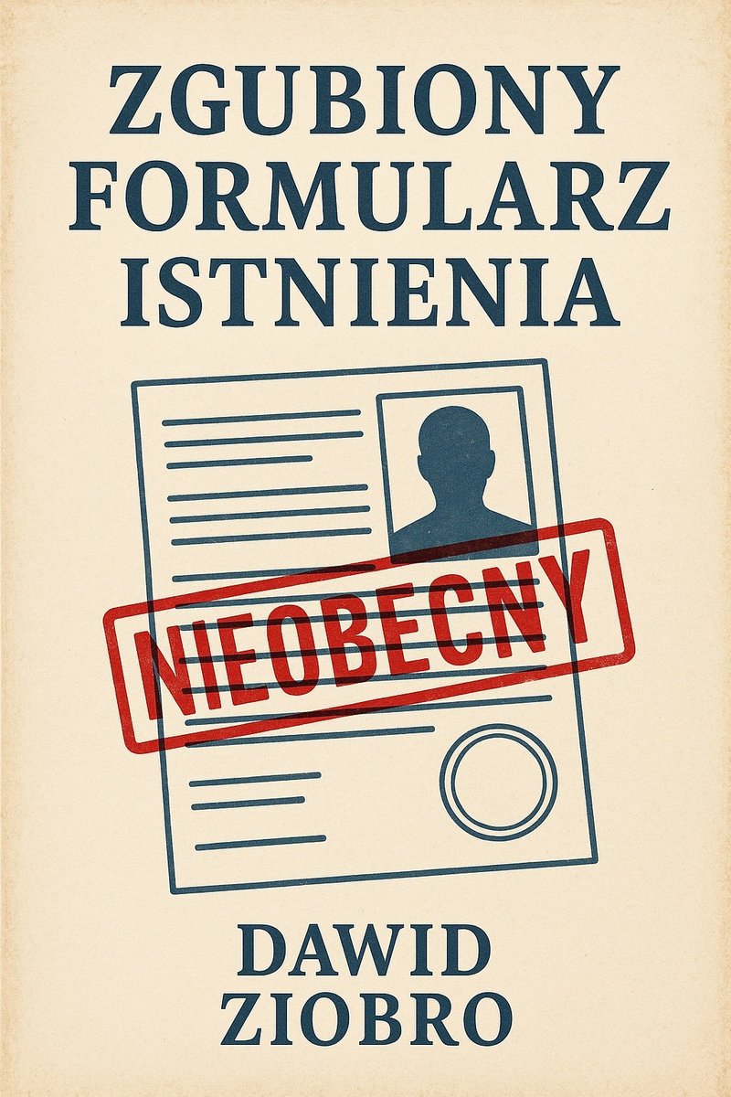 Zgubiony Formularz Istnienia okładka