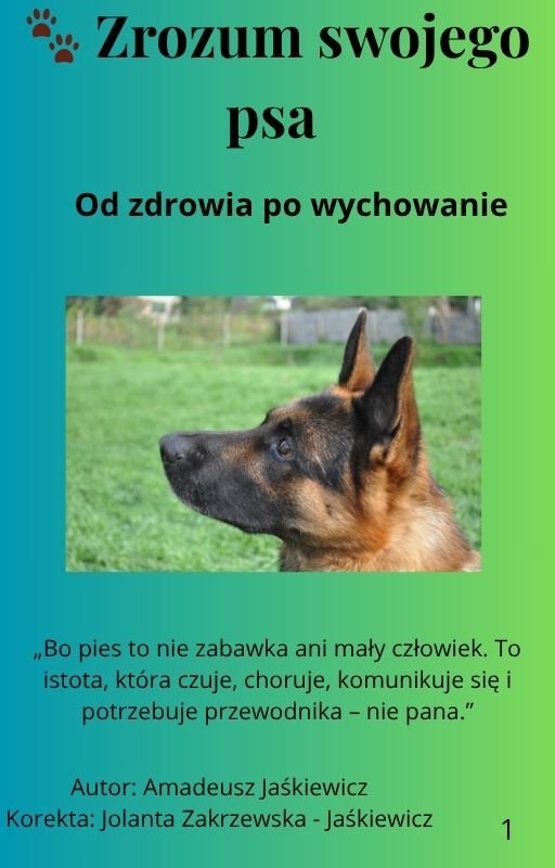 „Zrozum swojego psa” – e-book dla każdego opiekuna okładka