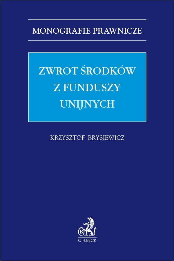 Zwrot środków z funduszy unijnych okładka